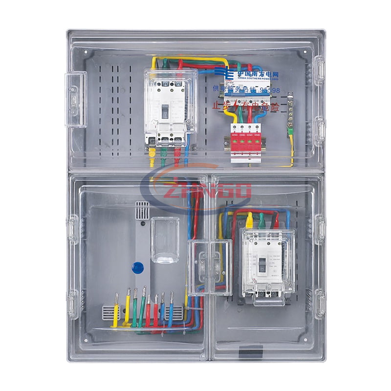 南网费控三相一表位动力箱
