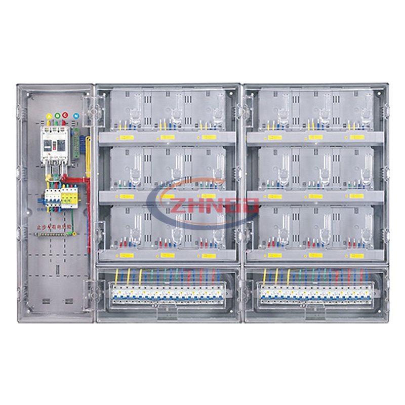 南网费控单相十八表位插卡式电表箱