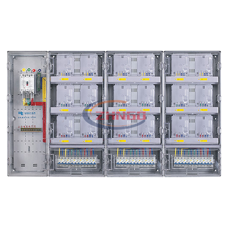 南网费控单相十八表位插卡式电表箱